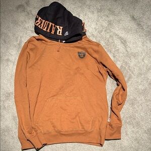 Raiders Brown Hoodie